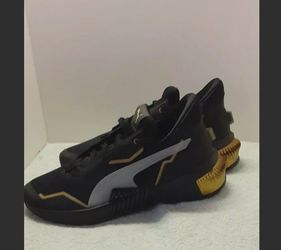 Puma Provoke XT Wns Black Gold Women Cross Training Shoes Sneakers 193784-01