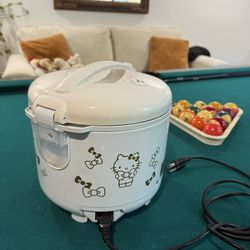 Zojirushi 5.5 Cup Limited Edition Hello Kitty Automatic Rice Cooker & Warmer 