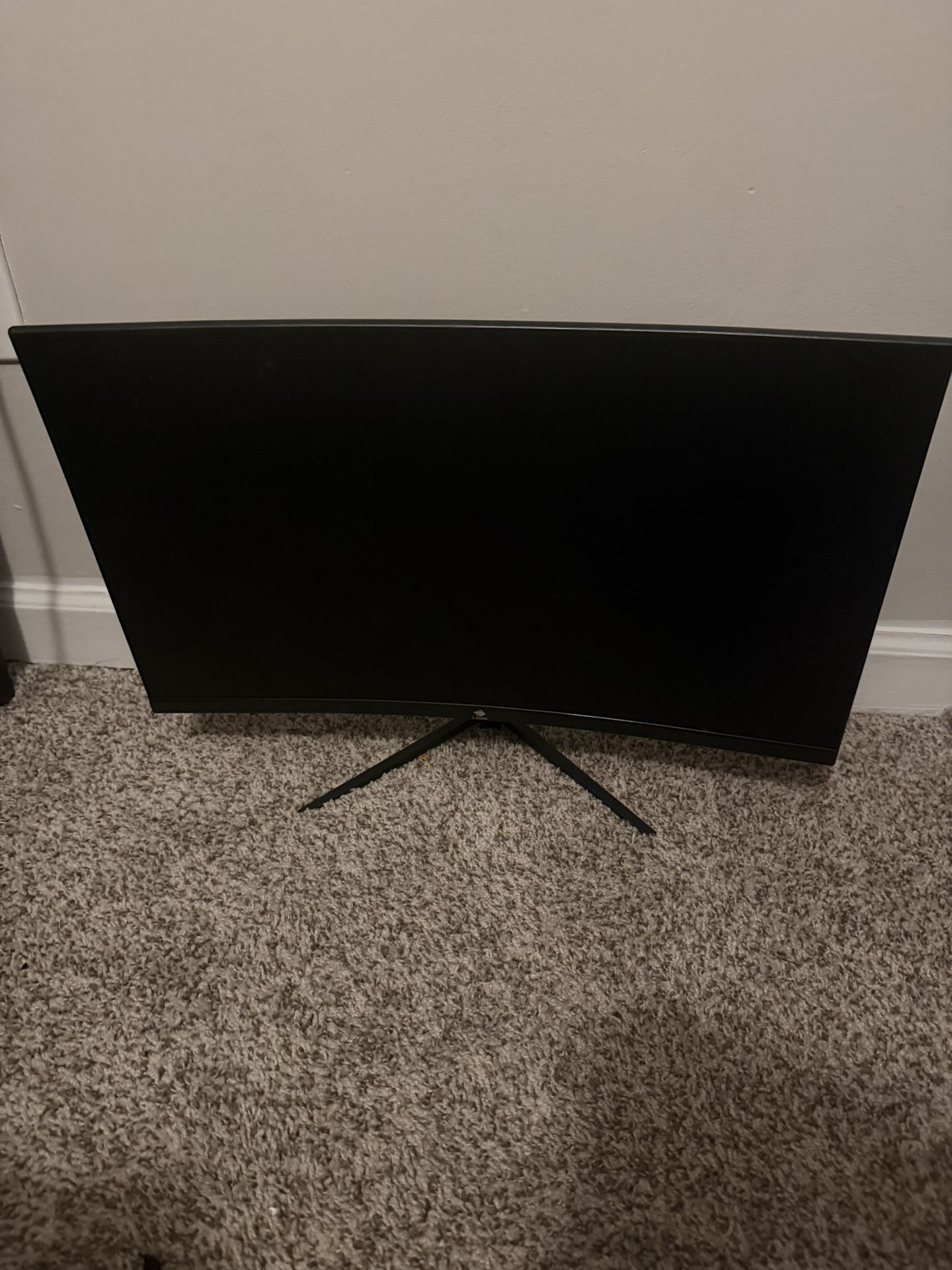 Z-Edge 24 inch Gaming Monitor, 180Hz 165Hz Curved 1650R Computer Monitor, FHD 1080P