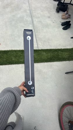 Grohe towel bar in chrome