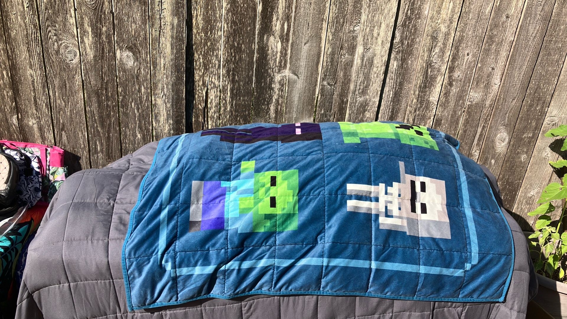 Minecraft Kids Weighted Blanket