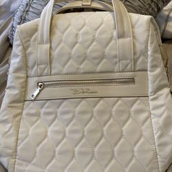 New Quilted 14.4 “ Tote/backpack/ Shoulder Bag 