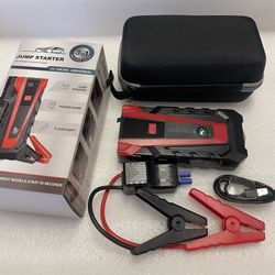 Jump Starter 3000 Amp - 12v Power Bank - Flashlight- Compass- Car Jumper