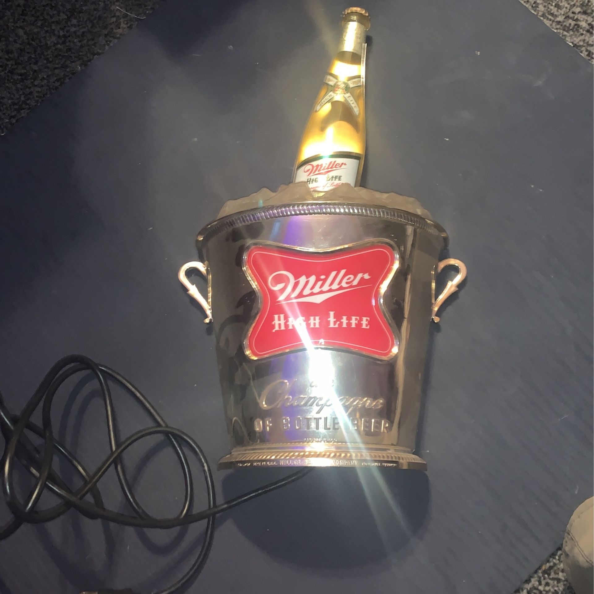 Vintage 1960’s Miller High Life Lamp