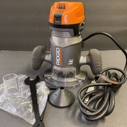 RIDGID 11 Amp 2 HP 1/2 in. Corded Fixed Base Router
