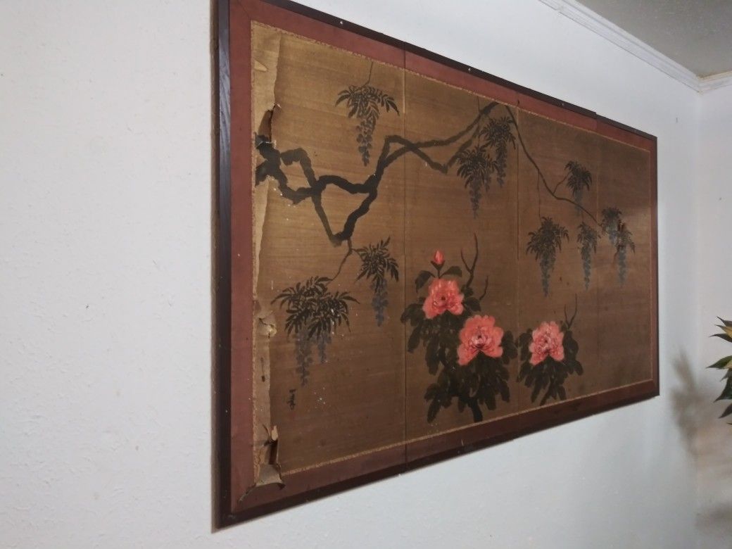 Large Asian Print Wall Art