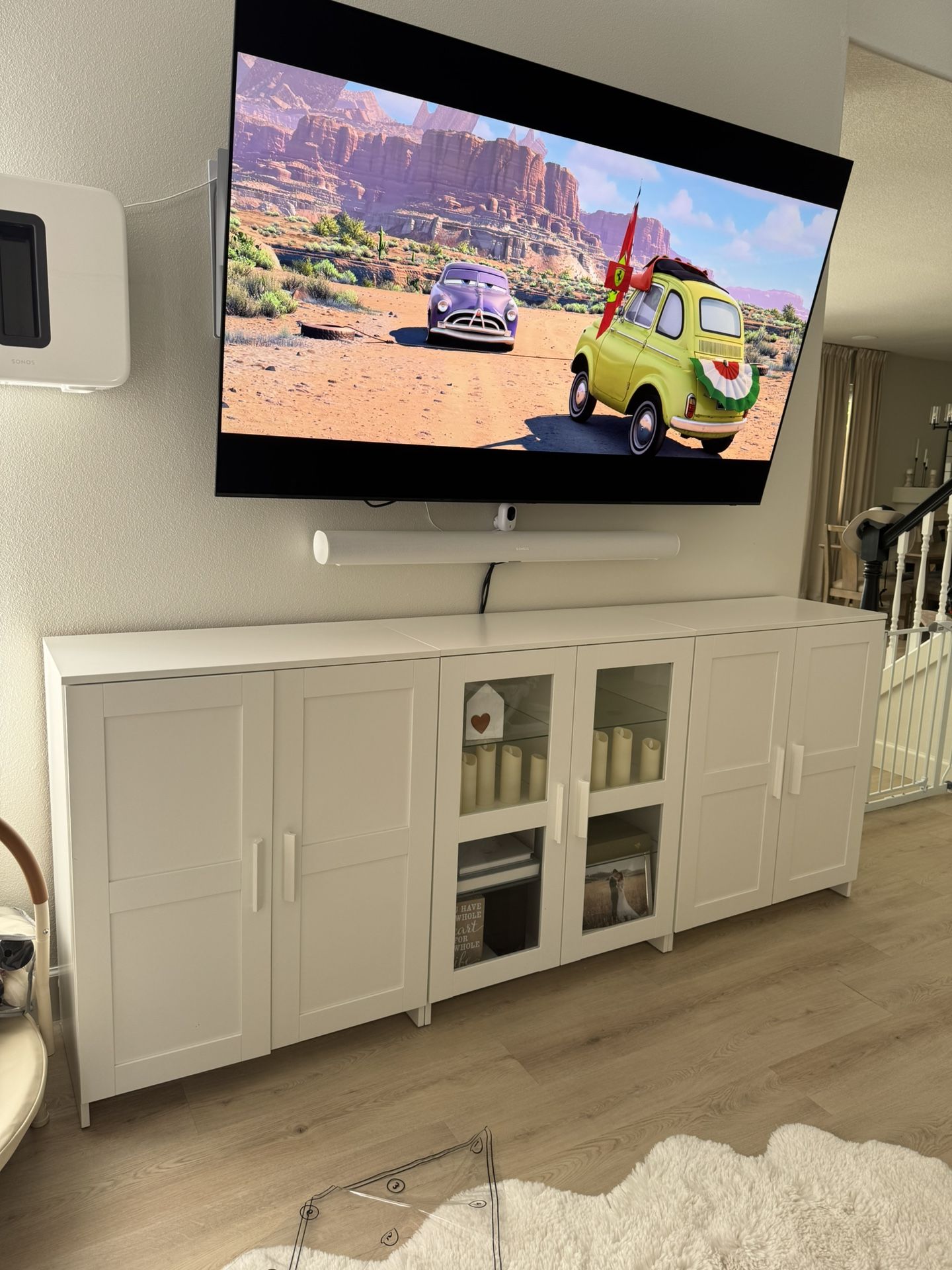 White Console Set