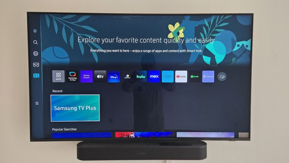 50" Samsung 4K TV + Sonos Soundbar