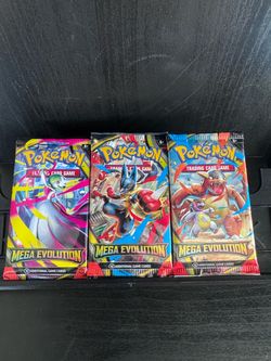 Mega evolution booster packs