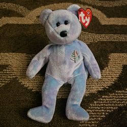 TY Beanie Baby - ISSY the Four-Seasons Hotel Bear ( Newport Beach ) (8.5 inch)