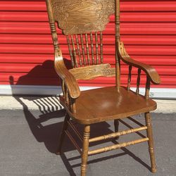 Vintage oak chair