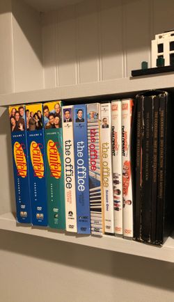 DVD sets - Seinfeld, The Office, Arrested Development, The Godfather collection