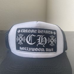 Black White Trucker Hat Mesh Snapback Streetwear Cap
