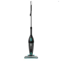IonVac 3-in-1 Lightweight Corded Stick Vacuum Teal Blue 44.4 x 5.9 x 9.8 in