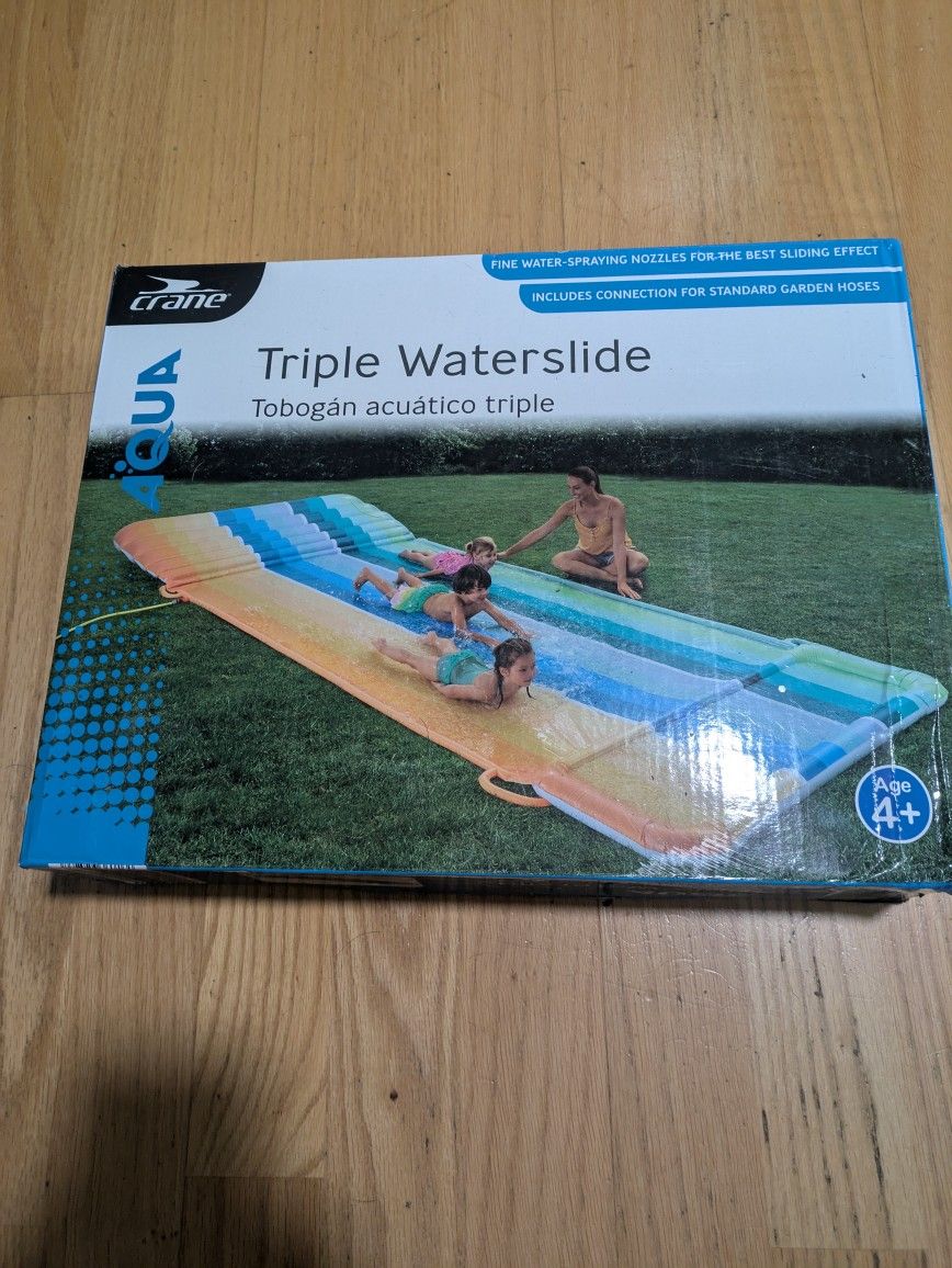 Waterslide-triple By Crane