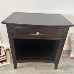 Black Nightstand 