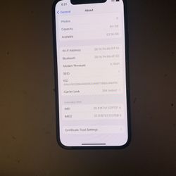 Verizon iPhone 12 64gb 