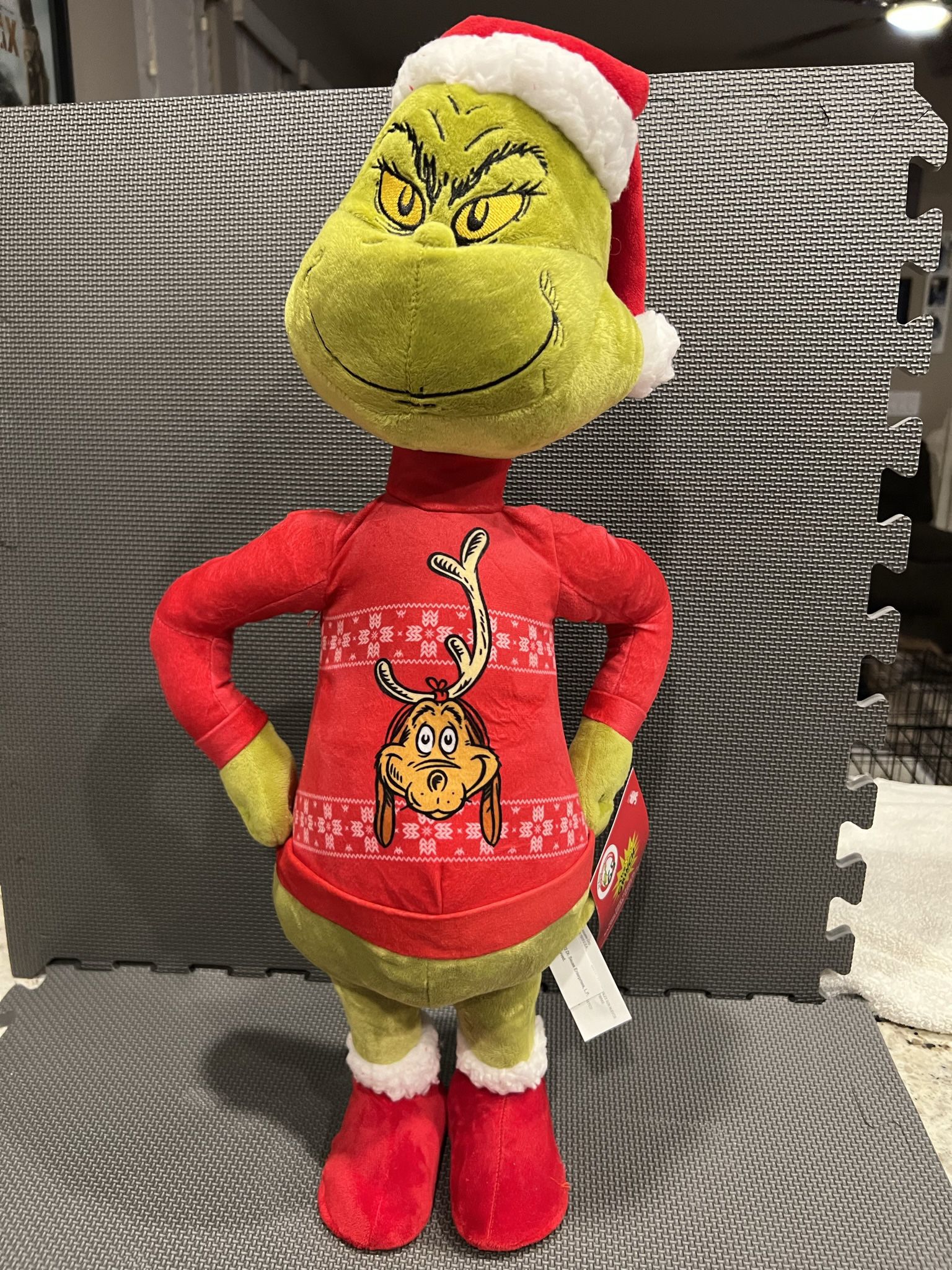 Grinch Greeter Wearing Max Sweater New for 2022