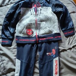 6/7 Boys Spider-Man Sweat Suit 