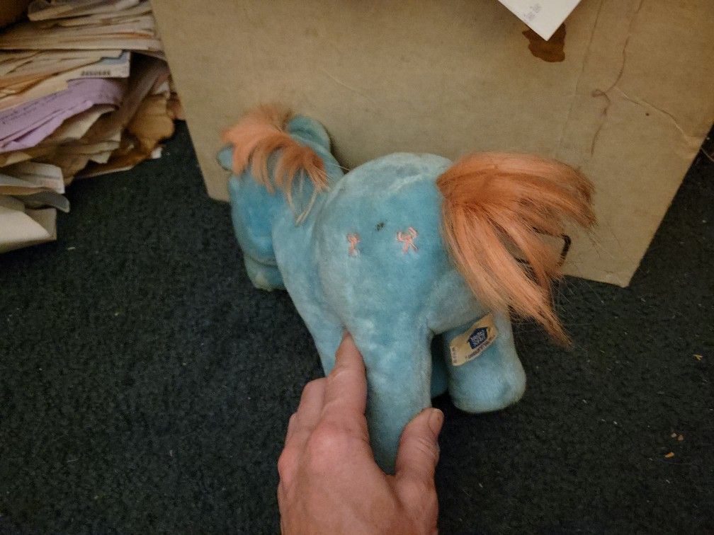 Vintage My Little Pony Stuffed Animal