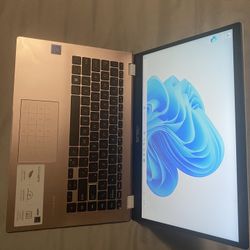 Asus Laptop vivobook E410MA, Intel celeron n4020, 4gb ram, 64gb storage, Pink.