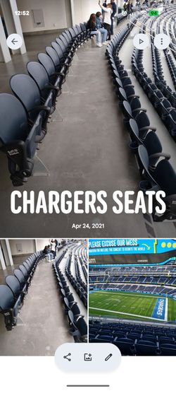 (5) Los Angeles Chargers___Season Seats___"Look"