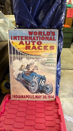 INDY 500 LIMITED REPRINT LITHO