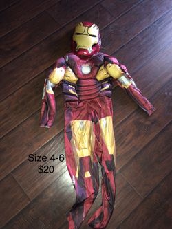 Halloween costume iron man