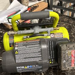 RYOBY AIR COMPRESSOR 