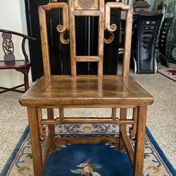 Asian Antique Wood Chair