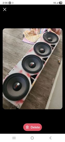 Speakers 10s set of 4 with box