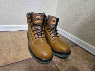 Brahma steel toe work boots