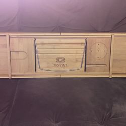 Royal Craft Expandable Wood Bathtub Tray
