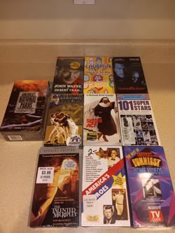 Sealed VHS Tapes