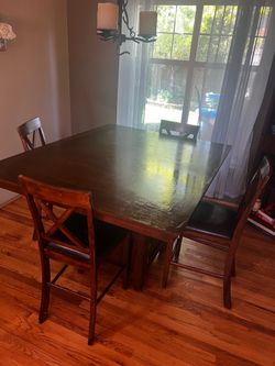 Table and chairs