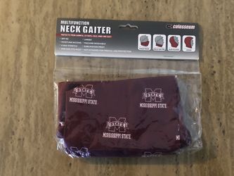 neck gaiter Mississippi State
