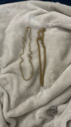 Plated Gold Chains Taking Offers