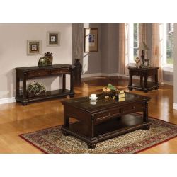 ACME Sofa Table, Coffee Table and (2)End Table - $1,351