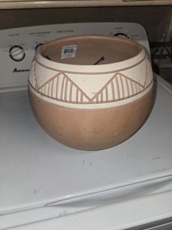 Clay pot for planting never used
