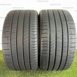 Z176  315 30 22 107Y  Pirelli Pzero —2 Used Tires 90% Life 