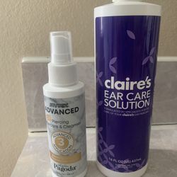 Piercing Cleanser spray  & Ear Care solution 