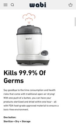 Wabi - Steam Sanitizer Sterilizer & Dryer
