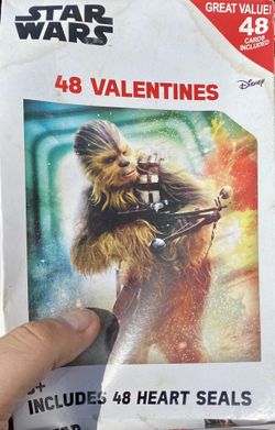 3x Star Wars and Batman Valentine's Day Cards Set - 48 Cards Each