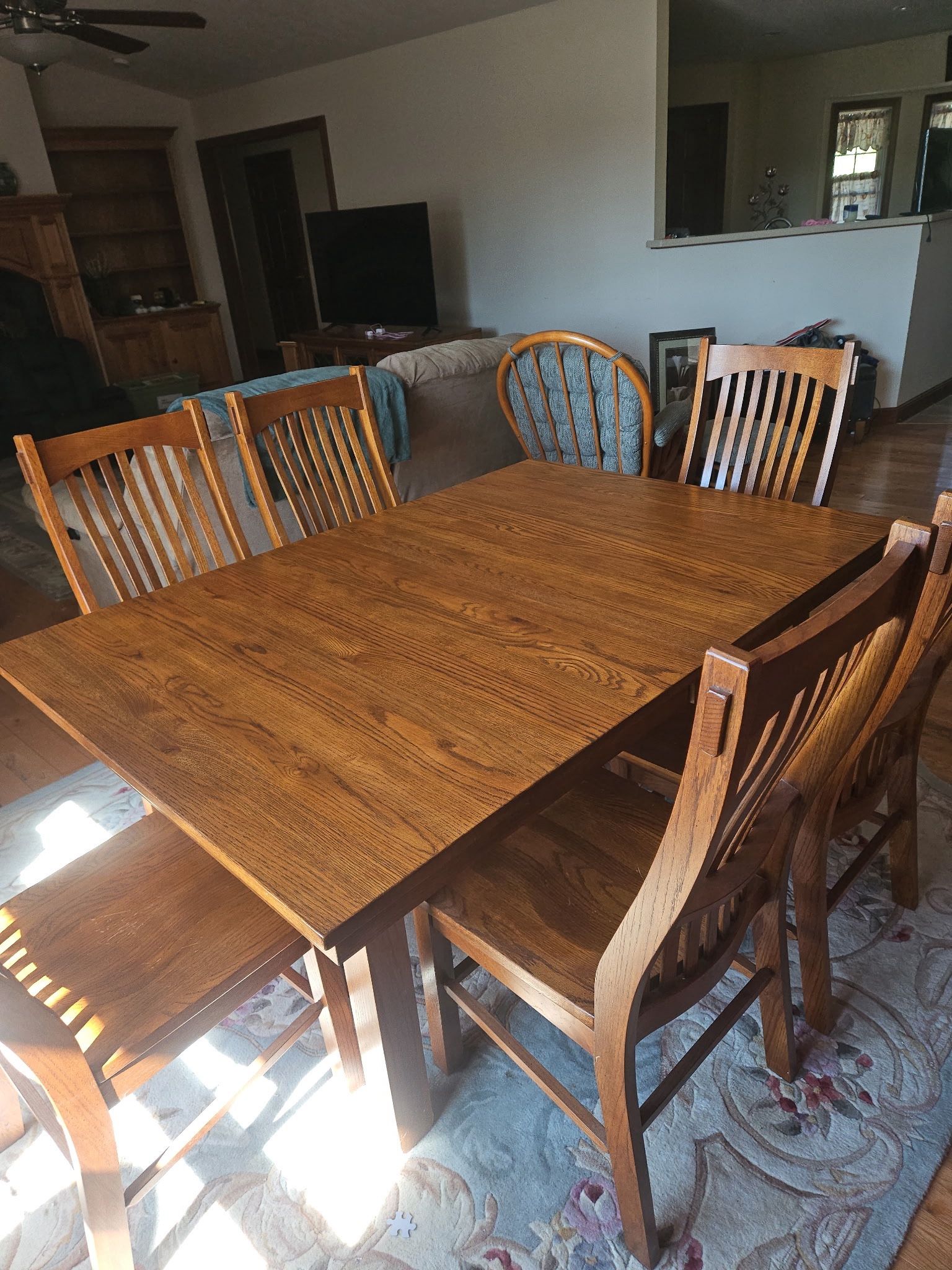 Oak Kitchen Table