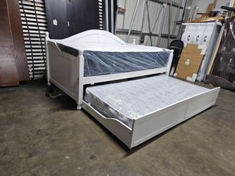 Twin Trundle Bed And Mattress