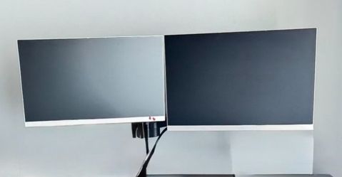 HP Computer Monitors Plus Adjustable Arm