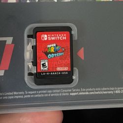Super Mario Odyssey Nintendo Switch Game 