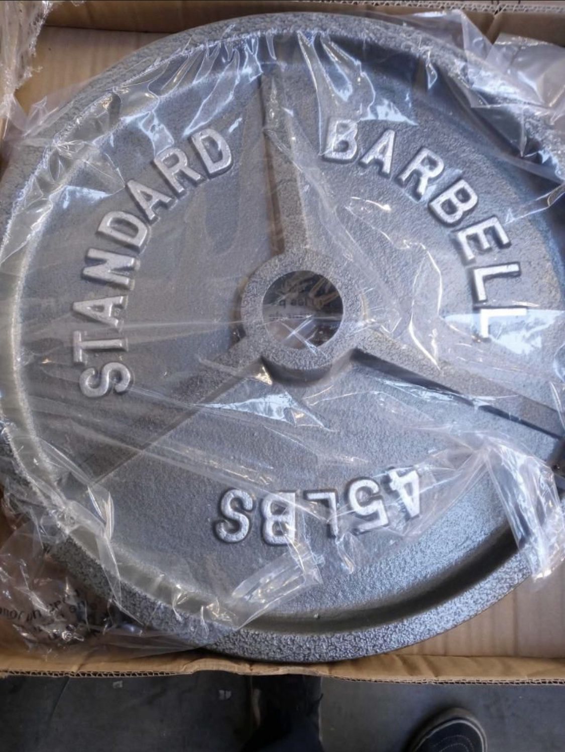 NEW 45LBS Olympic Weight Plates