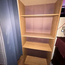 Bookshelves, I have 2 available 71” H. 30” W 12”D