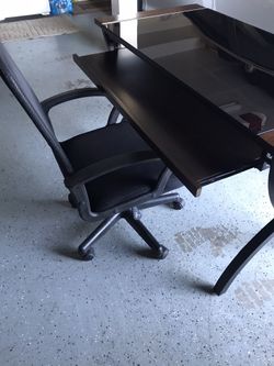 Table and chair